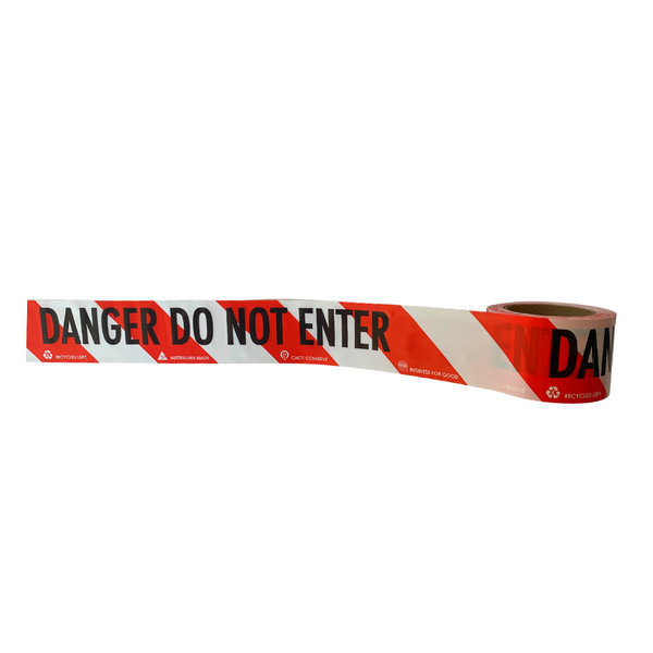 Eco Barricade Tape - Danger Do Not Enter