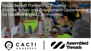 Social Benefit Partnership Creating  Eco Site Safety and Employment Opportunities for Disadvantaged Communities