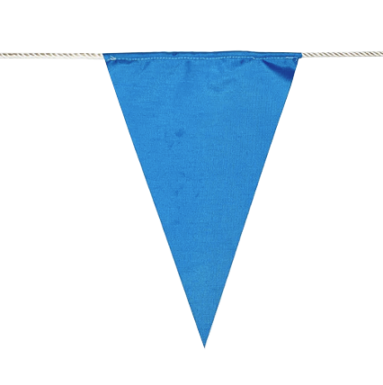 Eco Safety Bunting - Blue